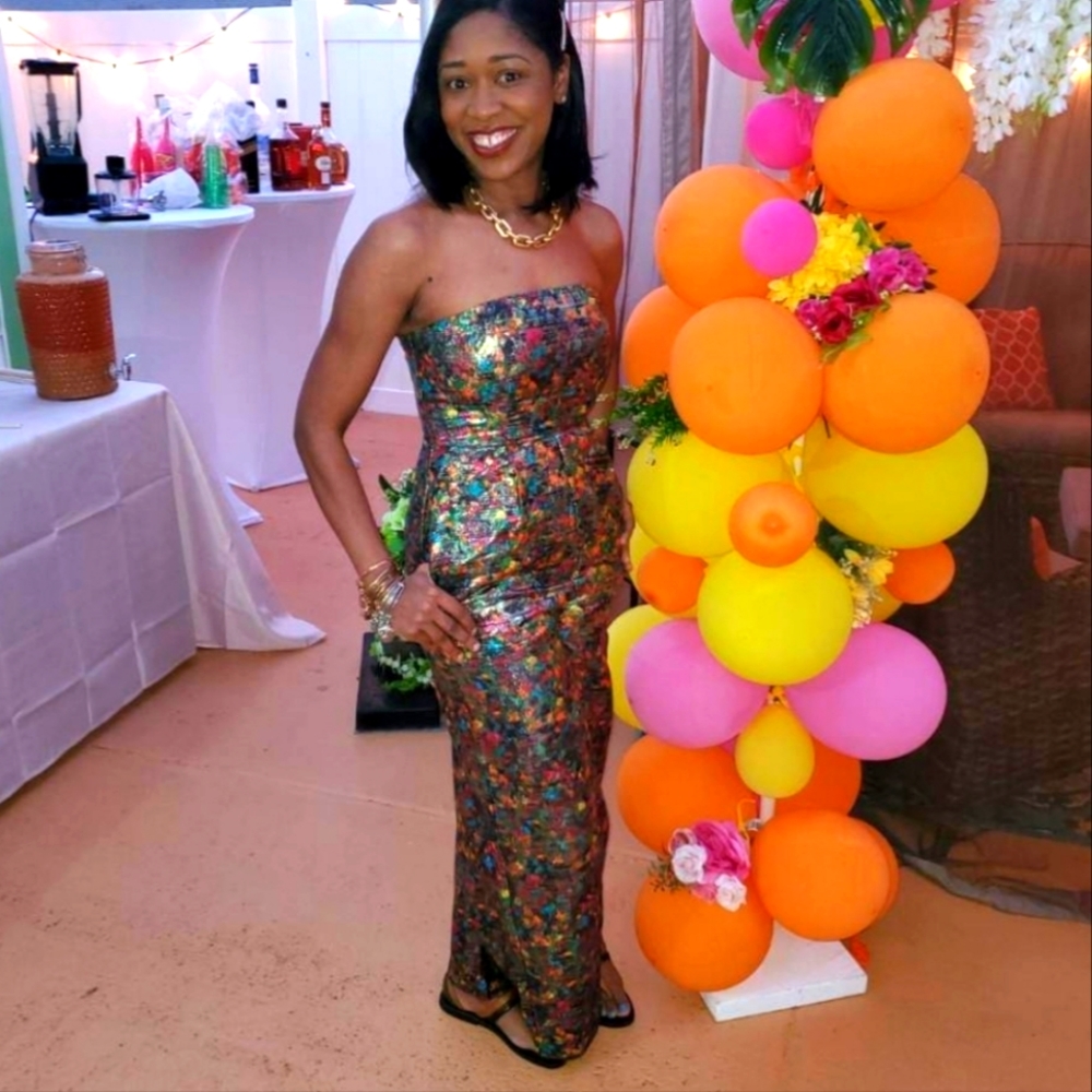 ANTHOLOGIE Maeve  Samantha  Shimmer Wide Leg Jumpsuit